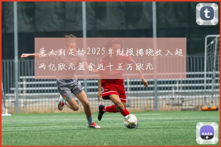 意大利足协2025年财报揭晓收入超两亿欧元盈余近十五万欧元